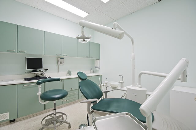 歯科の治療室の写真