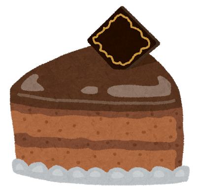 甘いもの チョコレートケーキ